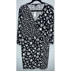 Talbots wrap dress size XL Petite